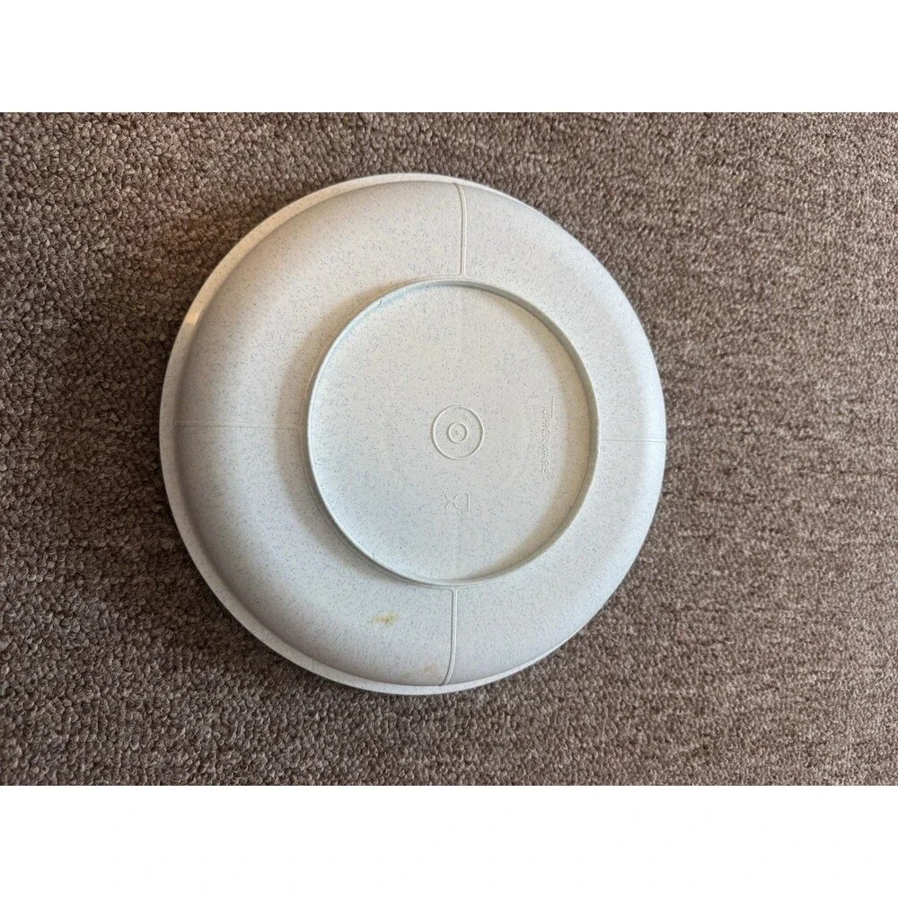 Vintage Tupperware 1708-02 Divided Serving Tray With Lid And Bowl EUC